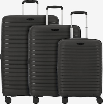 Ensemble de bagages 'Travel Line 4500' D&N en noir : devant