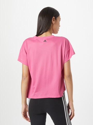 ADIDAS SPORTSWEAR Performance Shirt 'Hiit Aeroready Quickburn ' in Pink