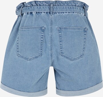 Mamalicious Curve Regular Shorts 'NEWBARKA' in Blau