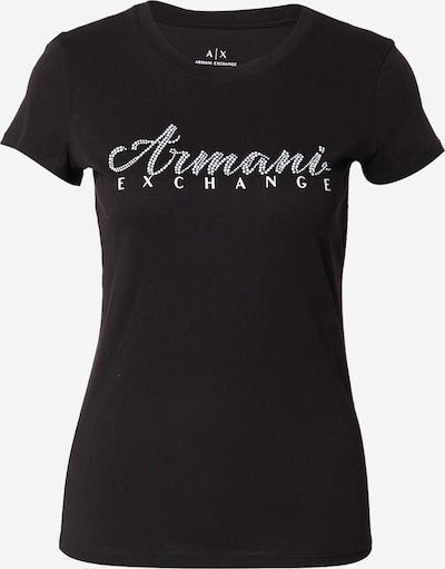 ARMANI EXCHANGE Shirt in schwarz / weiß, Produktansicht