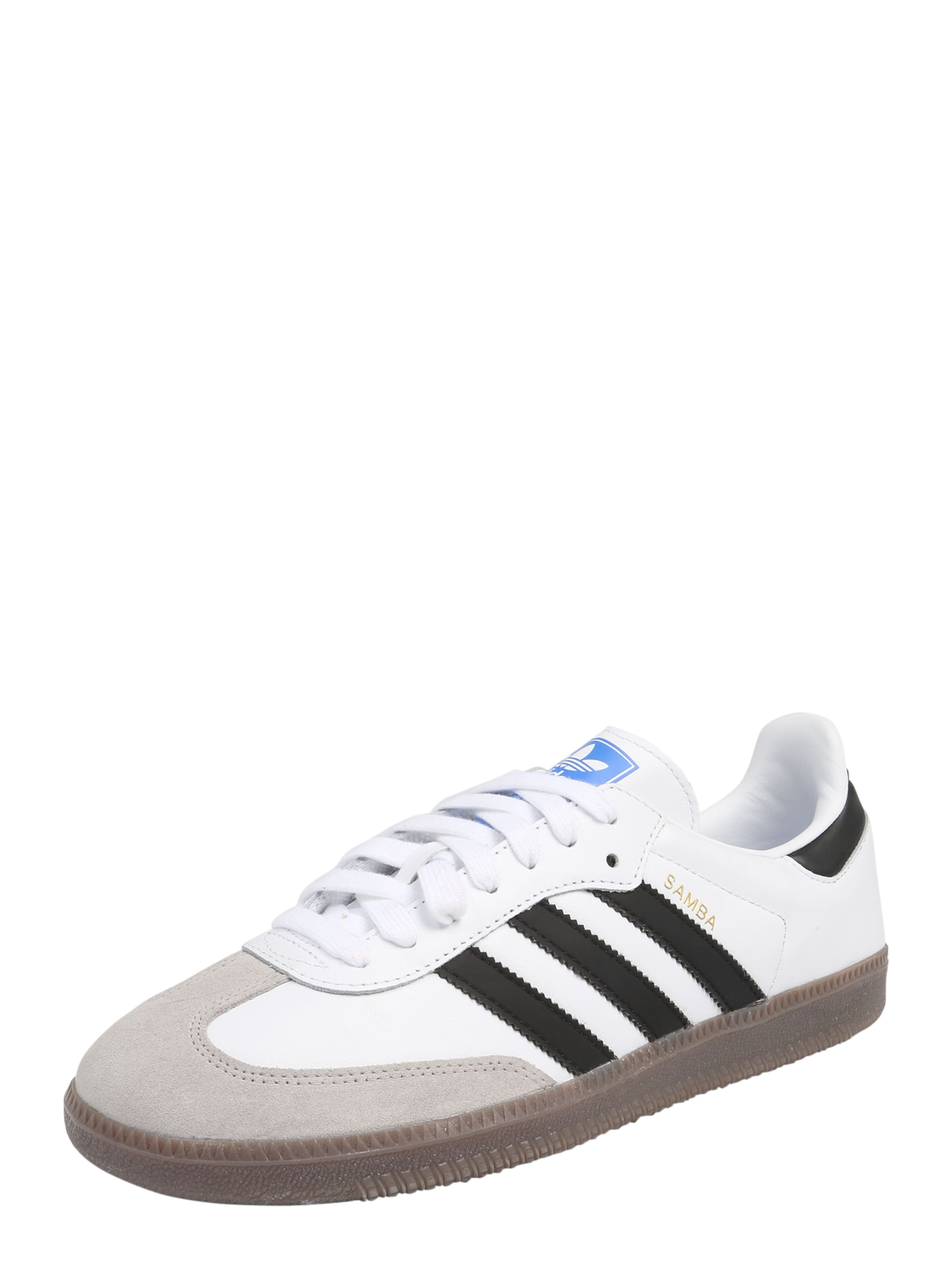 Baskets basses &#x27;Samba&#x27; ADIDAS ORIGINALS en blanc : devant