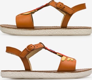 CAMPER Sandalen ' Twins ' in Bruin