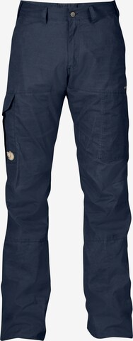 Fjällräven Outdoor Pants 'Karl Pro' in Blue: front