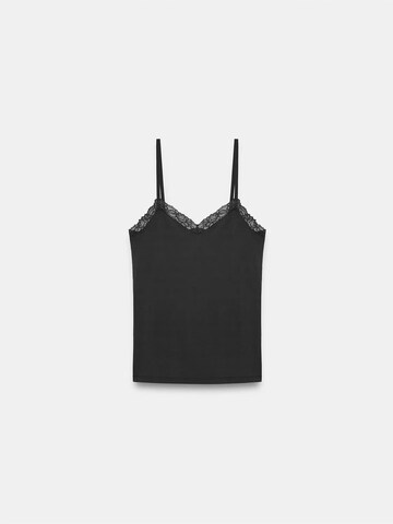 Dilvin Top in Black: front