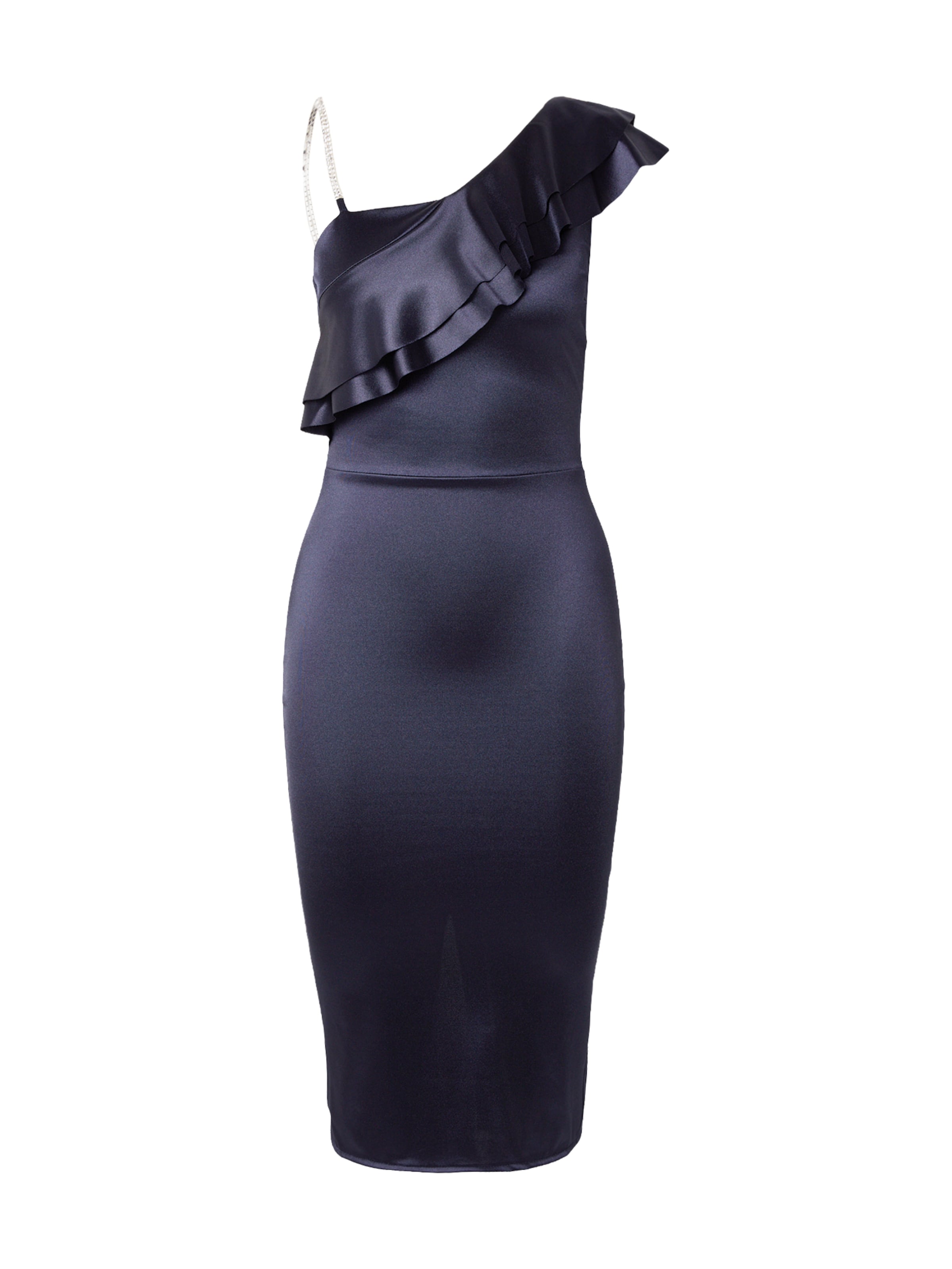 WAL G. - Vestido de gala 'VIKINA' en azul: frente