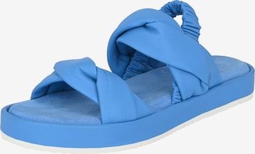 Crickit Sandalen met riem ' JANEKE ' in Blauw: voorkant