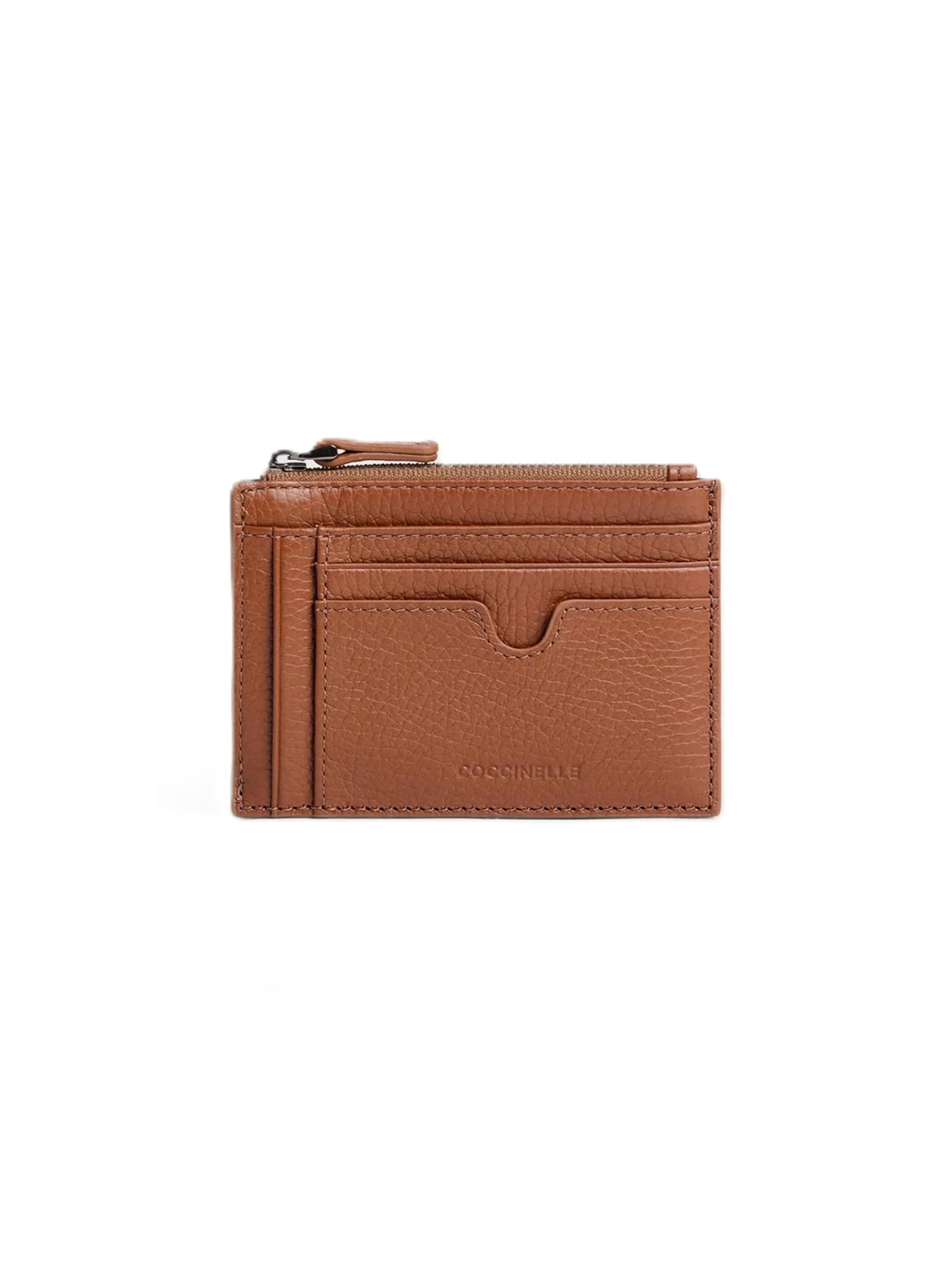 Coccinelle Portemonnaie 'E2MUK870301'‌‌‌ in Braun: Vorderseite