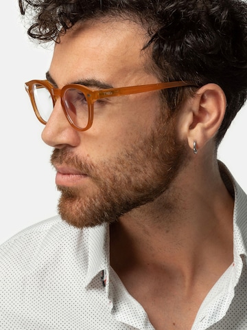 TWIG Concept Milano Okulary 'Bauman BlueLight' w kolorze żółty