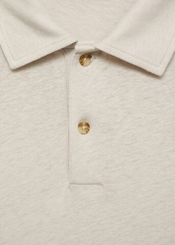 MANGO MAN Poloshirt 'Amberes' in Grau