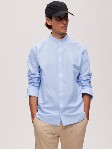 SELECTED HOMME Regular Fit Hemd in Blau