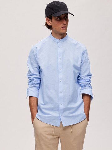 SELECTED HOMME Regular fit Overhemd in Blauw