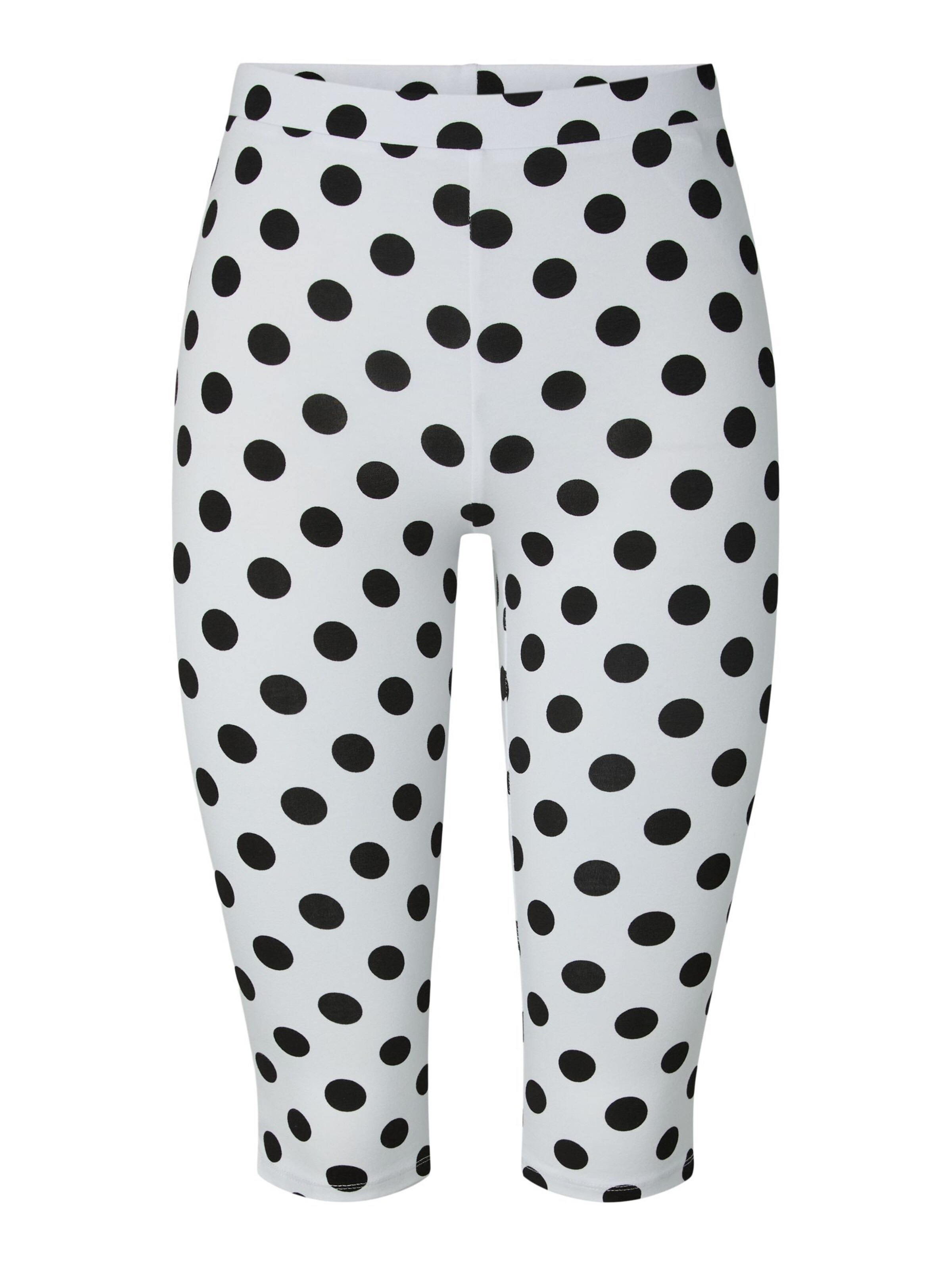 PIECES Slimfit Hose in Weiß: Vorderseite