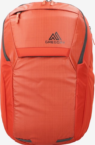 GREGORY Rucksack 'Resin' in Rot: predná strana