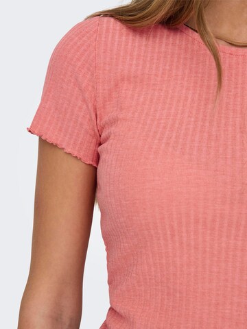 ONLY - Camiseta 'EMMA' en rosa