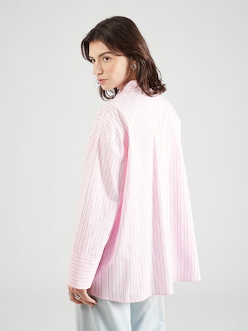 ONLY Blouse 'GRACE MICHELLE' in Roze