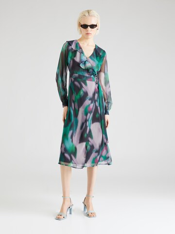 Robe de cocktail Wallis en vert