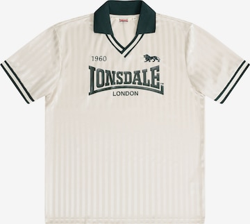 LONSDALE - Camisa 'Footdee' em bege: frente