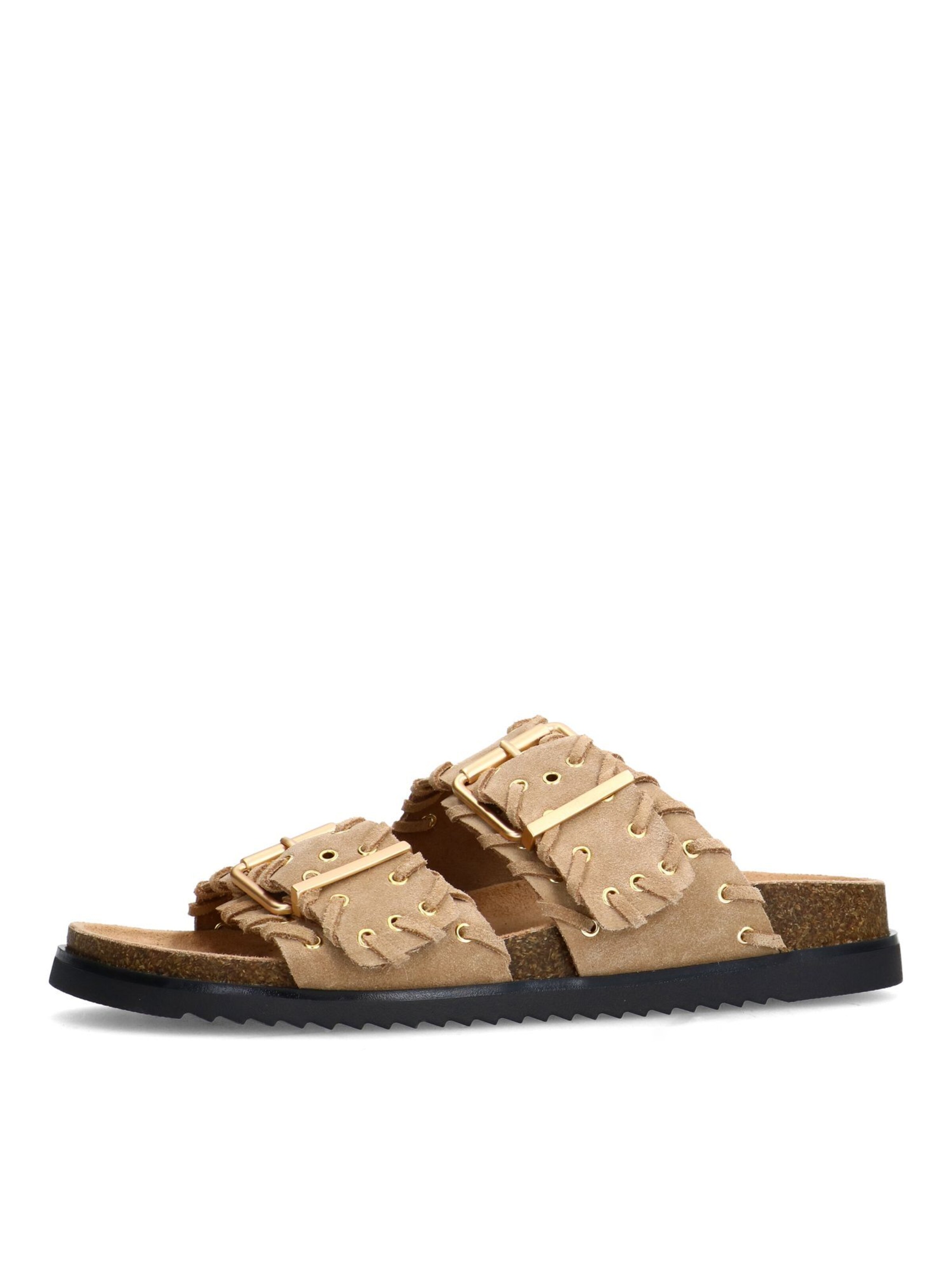 Sandales SACHA en beige : devant