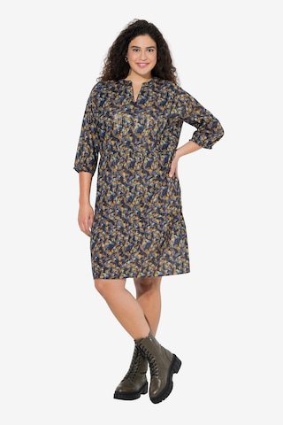 Ulla Popken Mekko värissä sininen: etupuoli