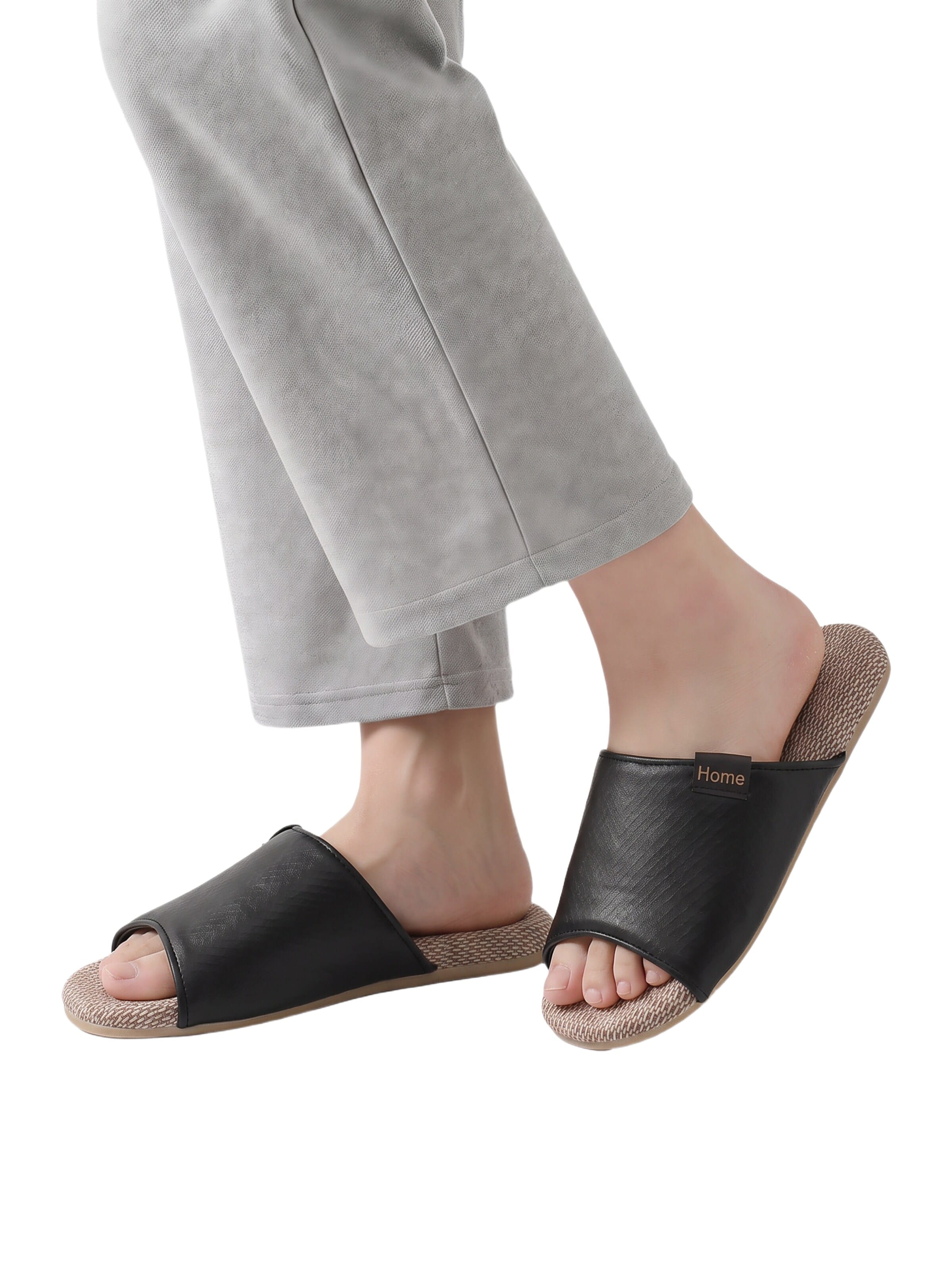 BONVERANO Slippers in Black