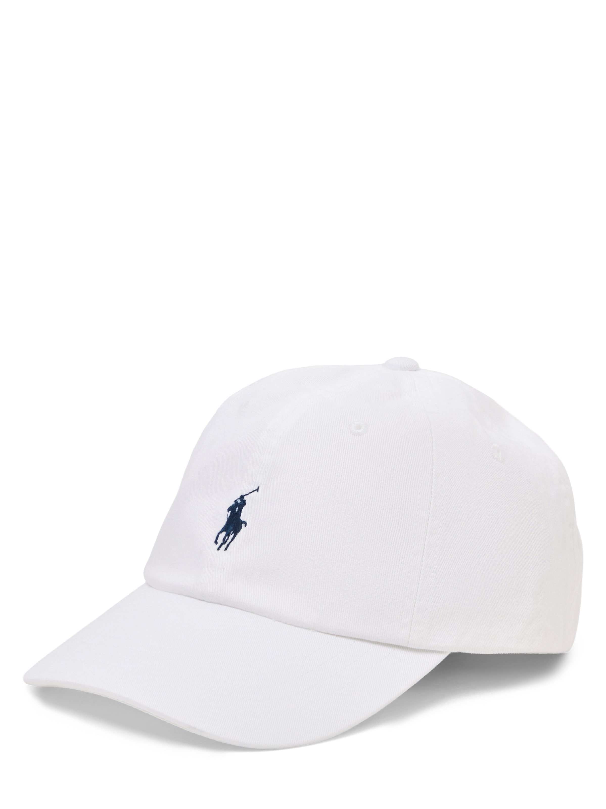 Polo Ralph Lauren Pet in Wit: voorkant