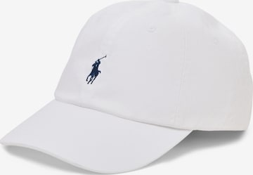 Polo Ralph Lauren Pet in Wit: voorkant