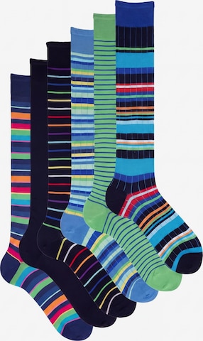 Ciocca Knee High Socks in Mixed colors: front