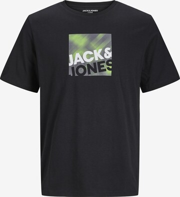 Jack & Jones Plus Tričko 'Logan' – černá: přední strana