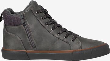 s.Oliver High-Top Sneakers in Grey