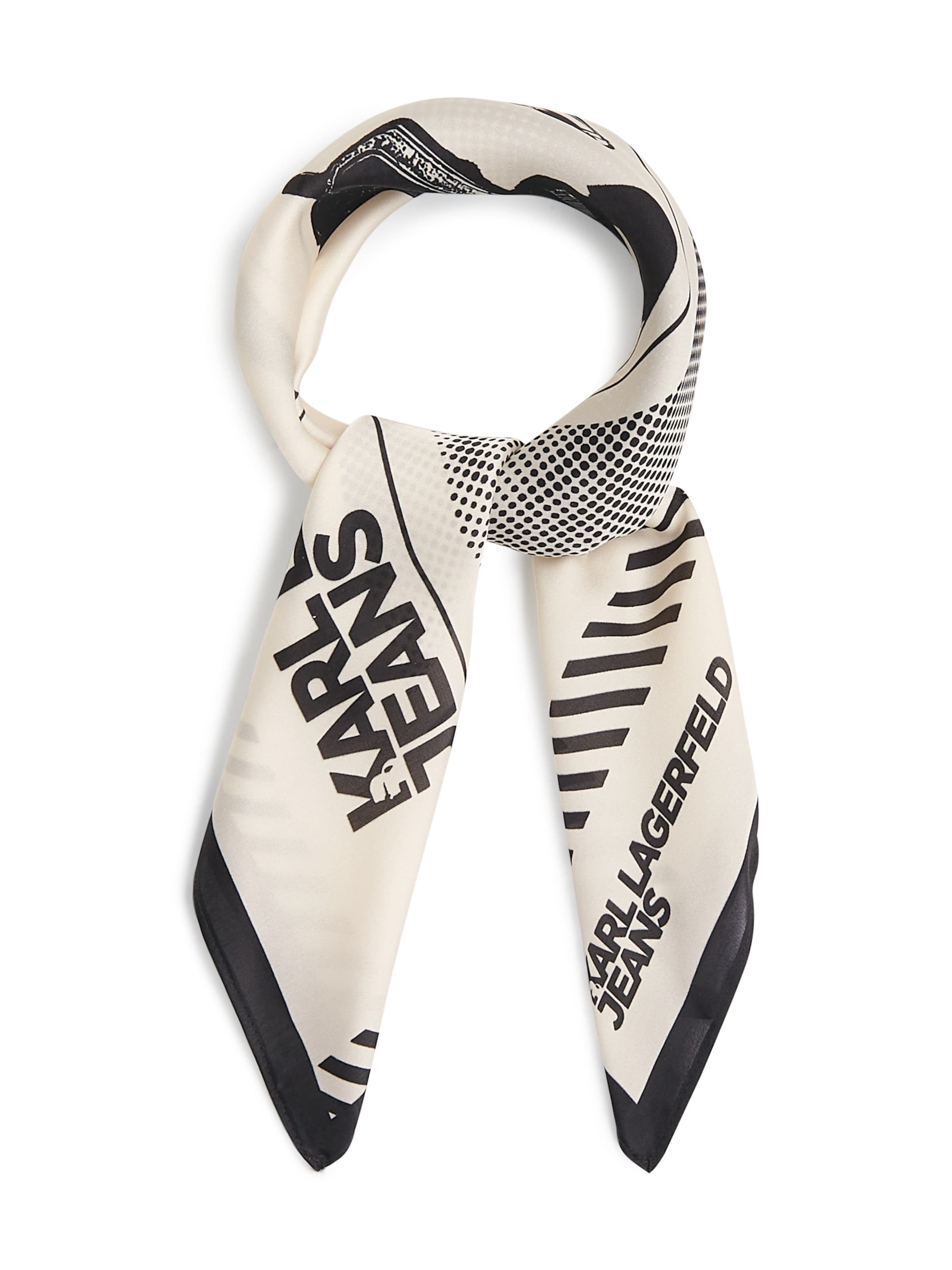 bēšs KARL LAGERFELD JEANS Lakats: no priekšpuses