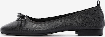 Ballerina di Derimod in nero: frontale