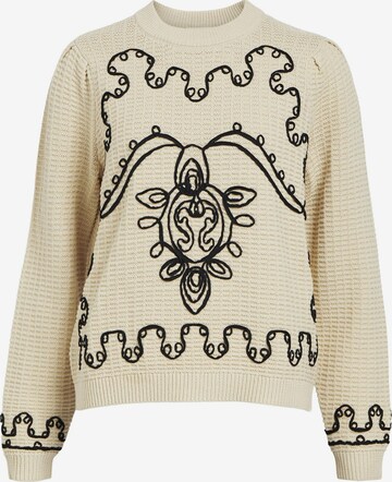 Pull-over 'Chio' OBJECT en beige : devant