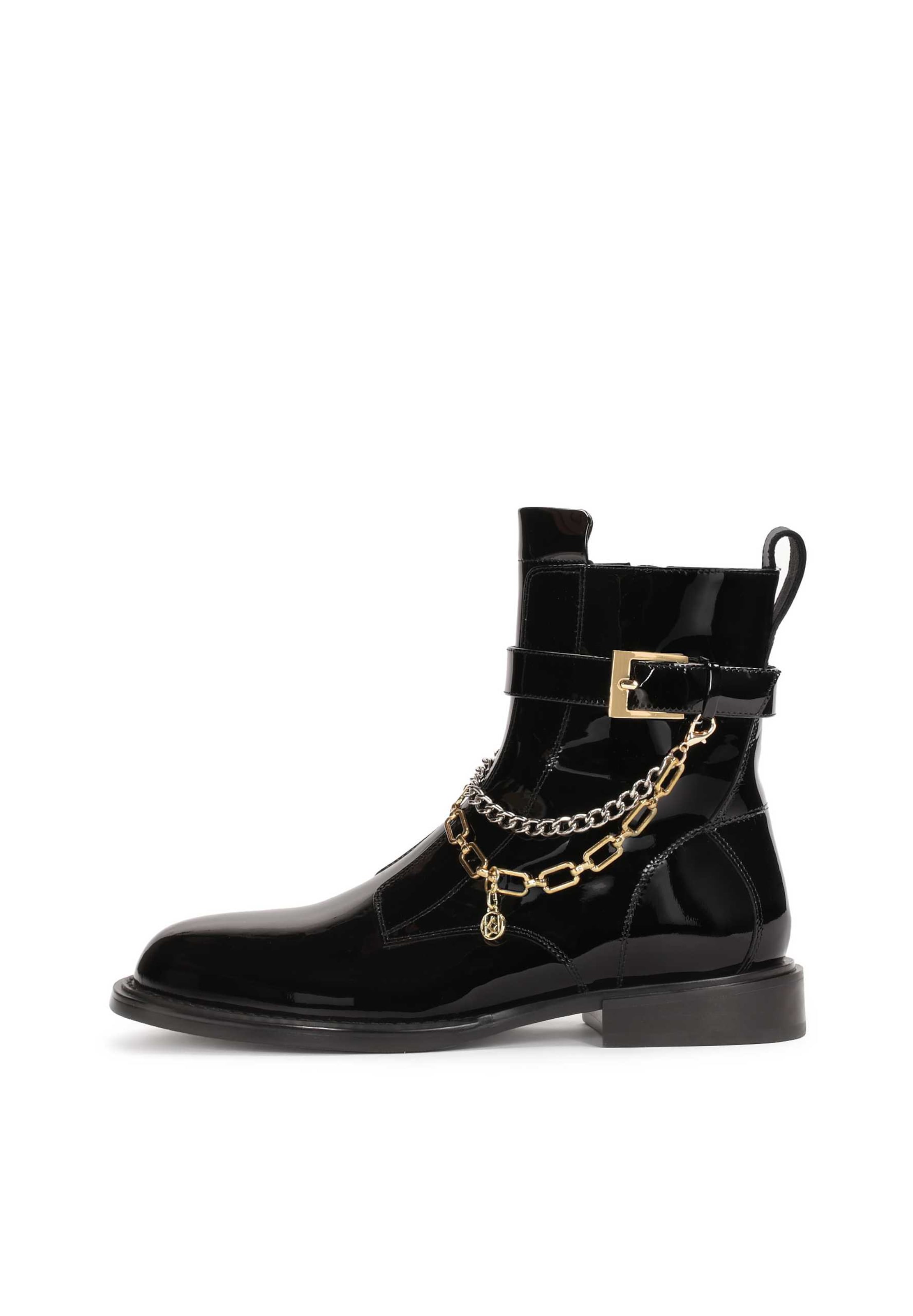 Kazar Botki w kolorze czarny: przód