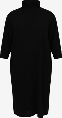 Yoek Dress in Black: front