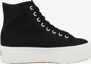 SUPERGA Hög sneaker i svart