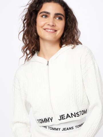 Cardigan Tommy Jeans en blanc