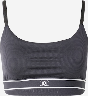 Juicy Couture Sport Bustier Sports-BH i svart: forside