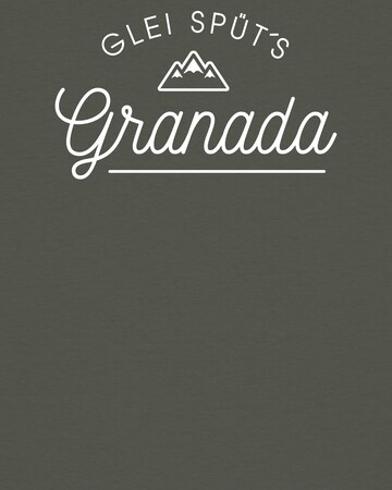 Maglietta ' Glei Spüt's Granada ' di Watapparel in verde