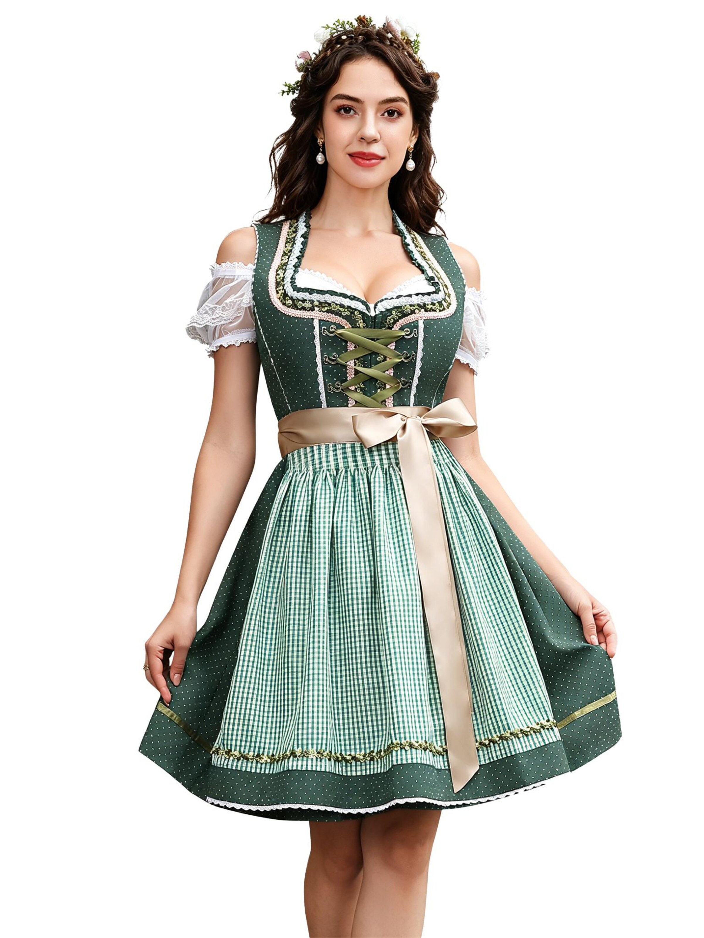 KoJooin Kleid‌ in Grün: Vorderseite