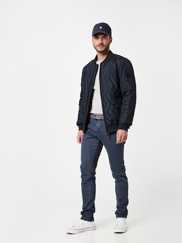 INDICODE JEANS نحيف جينز بلون أزرق