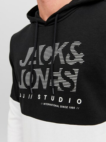 JACK & JONES Sweatshirt 'MARCO' in Zwart