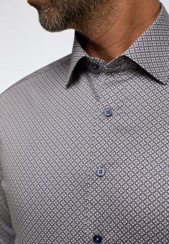 ETERNA Regular fit Button Up Shirt in Grey