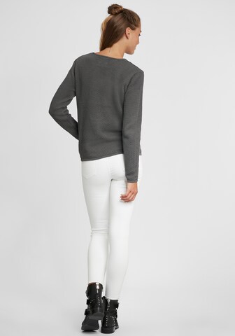 Oxmo - Pullover 'Helen' em cinzento