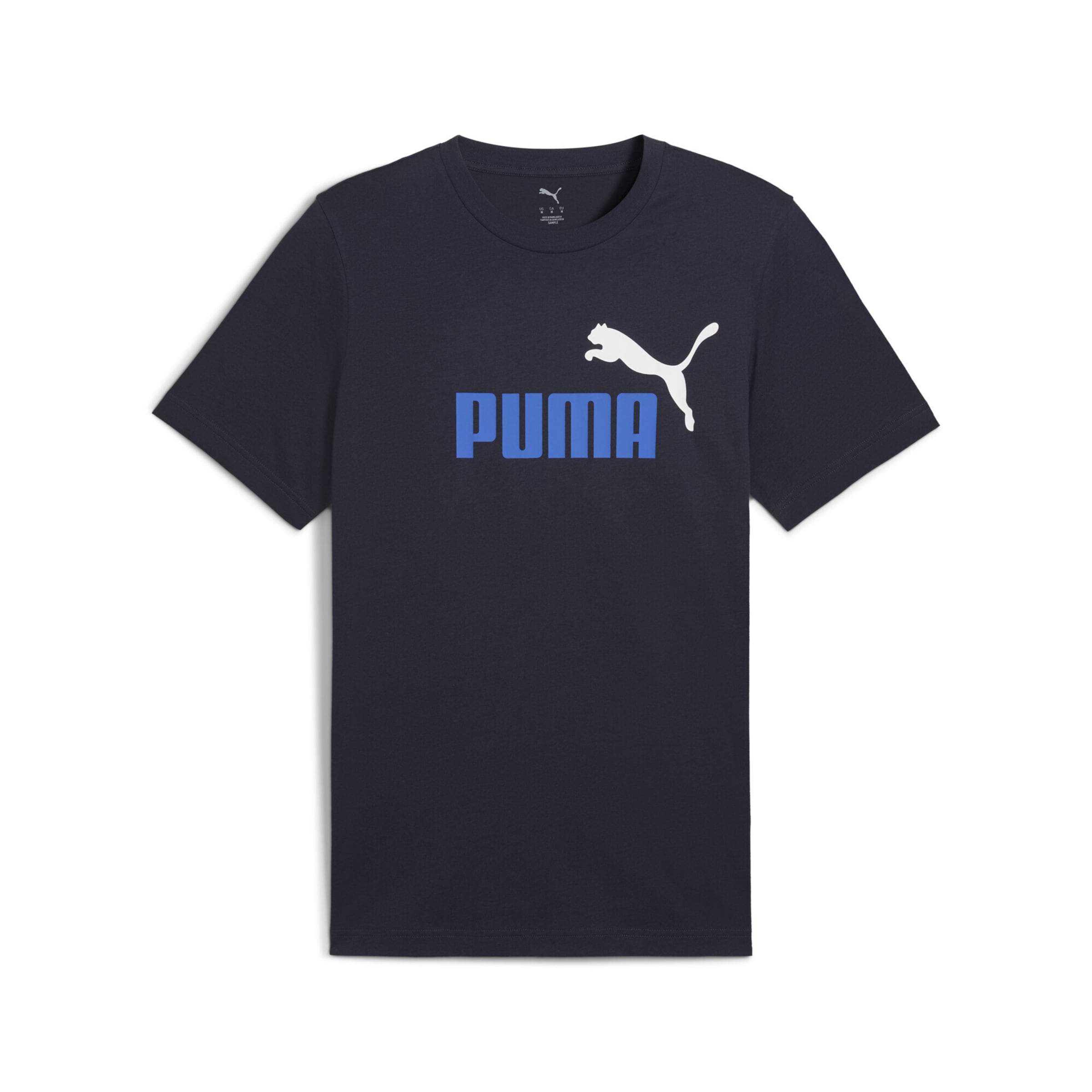 PUMA Shirt 'ESS No. 1' in Blauw: voorkant
