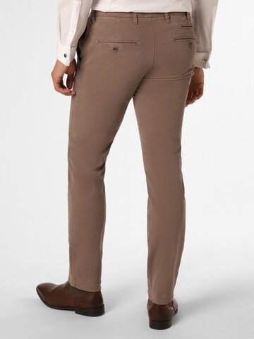 BRAX Slim fit Chino Pants 'Fabio In' in Brown