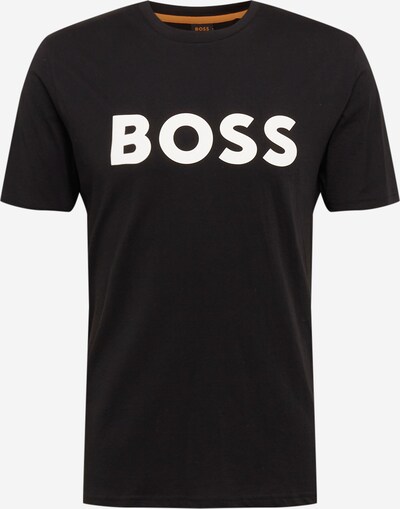 Tricou 'Thinking 1' BOSS Orange pe negru / alb, Vizualizare produs