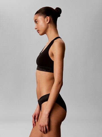 Calvin Klein Bustier Melltartó - fekete