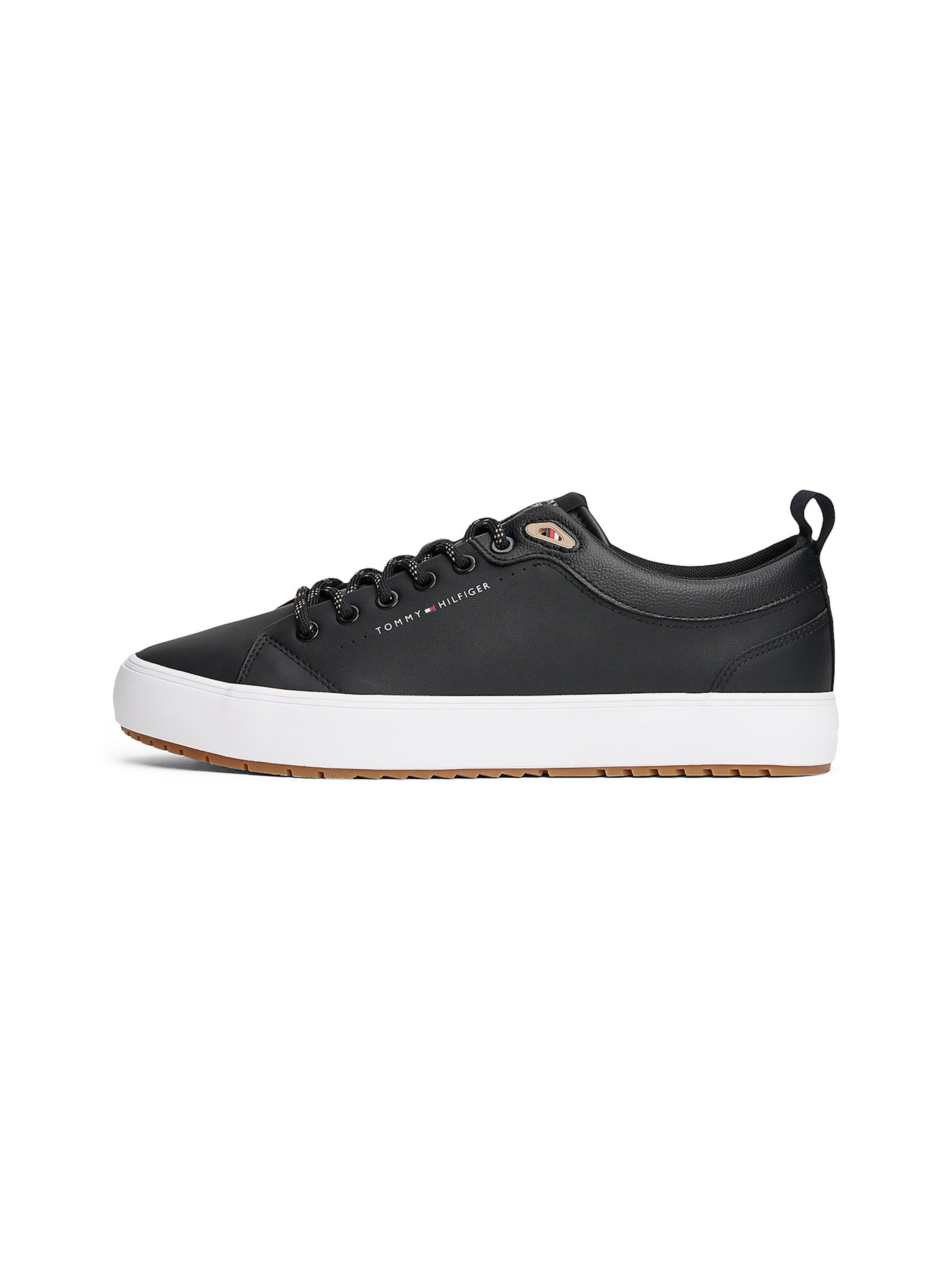TOMMY HILFIGER Sneakers in Black: front