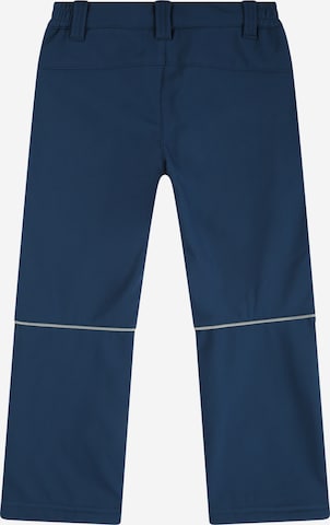 TROLLKIDS Štandardný strih Outdoorové nohavice 'Fjell' - Modrá