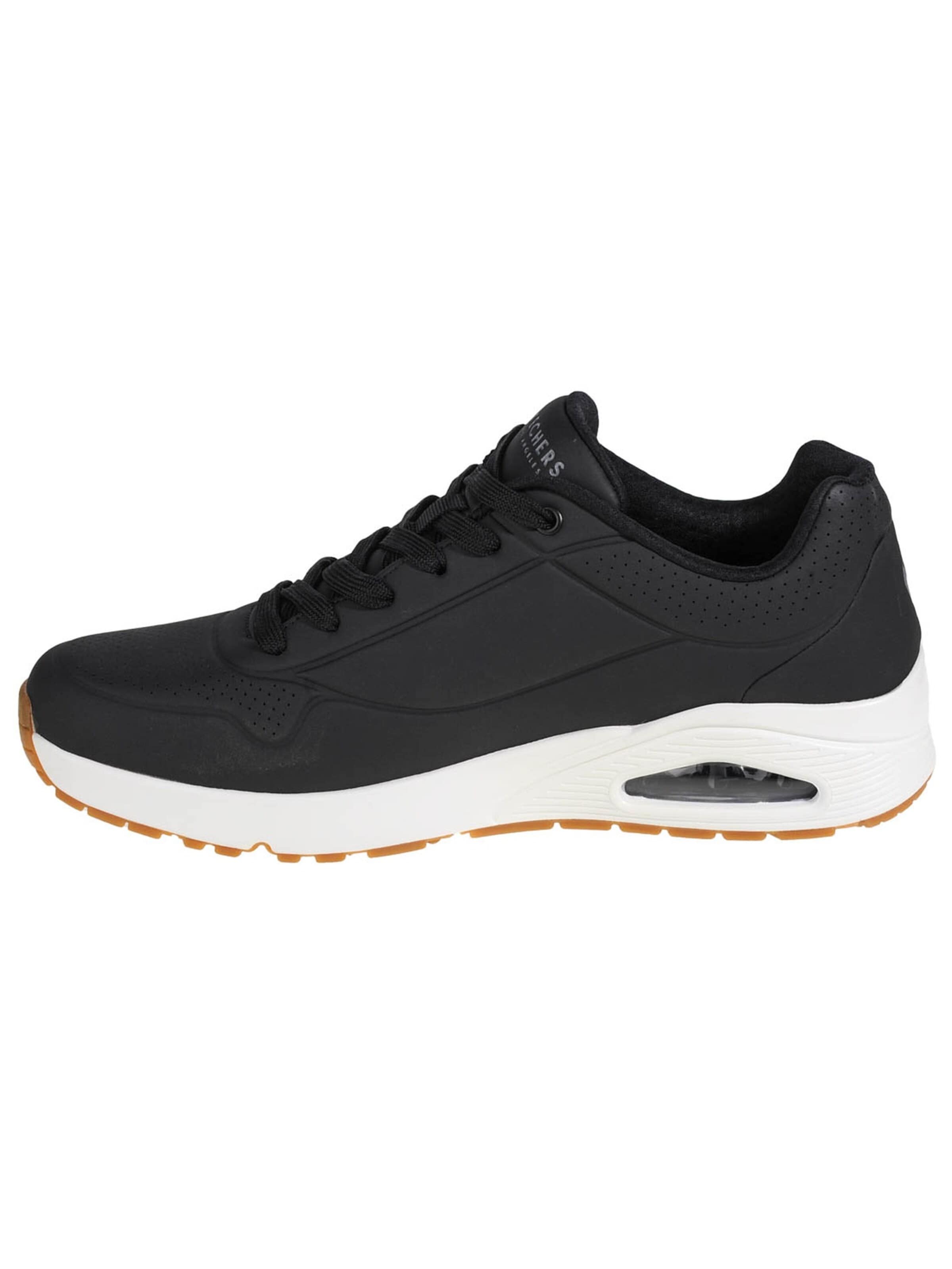 SKECHERS Sneakers laag 'Skechers Uno-Stand On Air' in Zwart